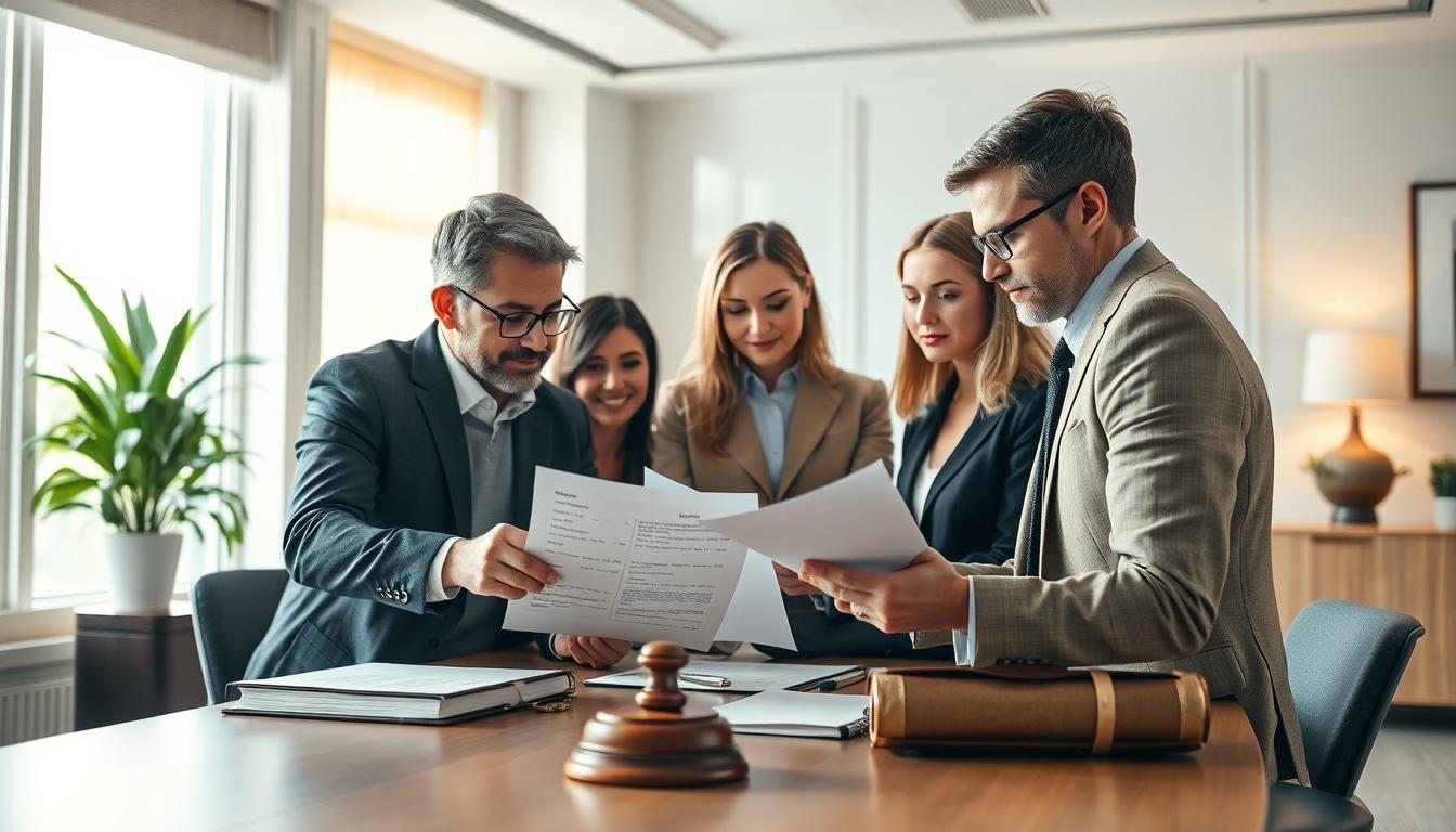 Property settlement documents and transfer review